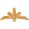 Ekena Millwork Alberta Rough Sawn Timber Gable Bracket, Western Red Cedar, 36"W x 23"H x 2"D x 4"F, 15/12 Pitch GBW036X23X0204ALB00RWR - alternate 4